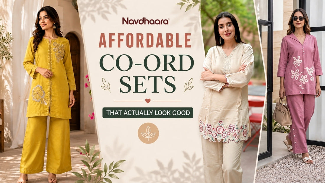 Affordable co-ord sets for women in stylish and elegant designs