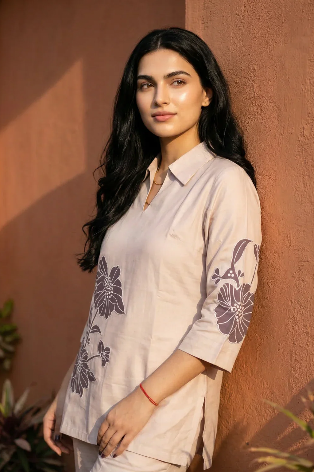 Suryamukhi Trail Applique Co-Ord Set