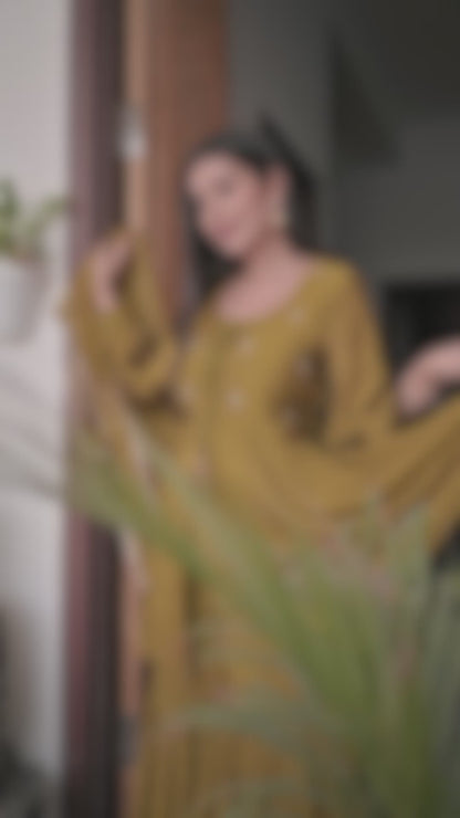 Wide Leg Sharara Co-Ord