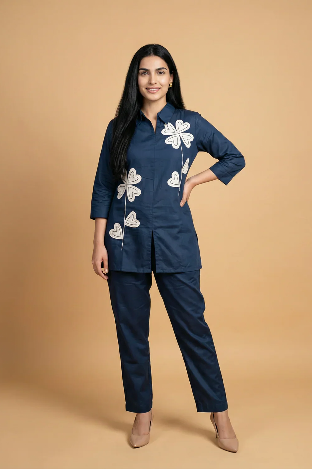 Neel Kamal Applique Co-Ord Set